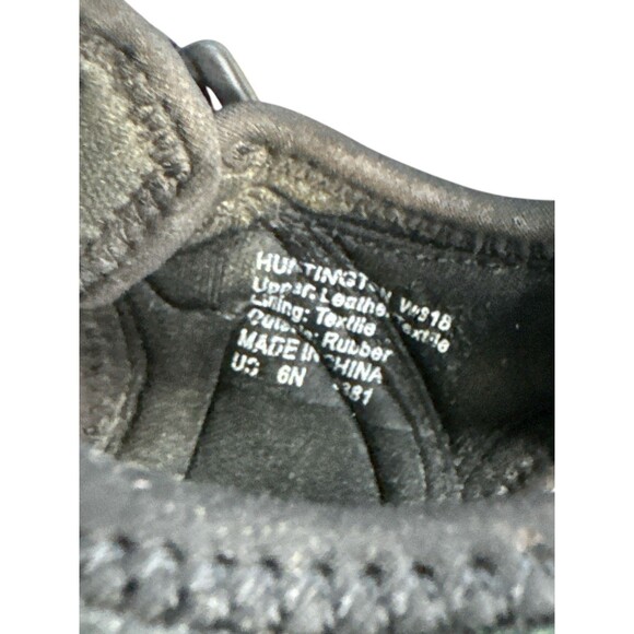 ABEO Huntington System Sport Sandals Size 6 Black Adjustable Straps Orthotic - Picture 9 of 9